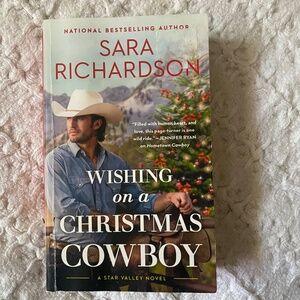 Romance Book Wishing on a Christmas Cowboy by Sara Richardson